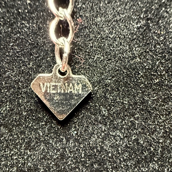 Cookie Lee Silver Floral Star Pendant Necklace - Picture 6 of 6